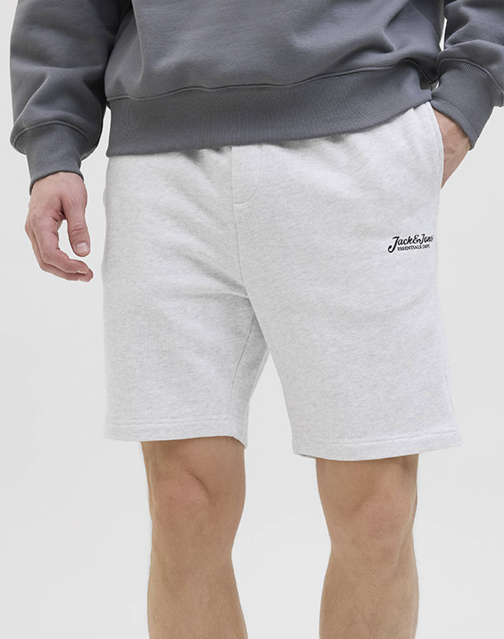 JACK&JONES JPSTGORDON BEAU SWEAT SHORTS MID