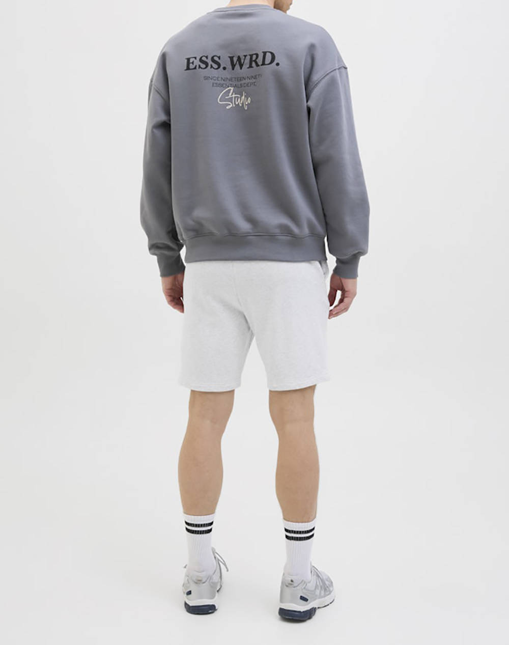 JACK&JONES JPSTGORDON BEAU SWEAT SHORTS MID