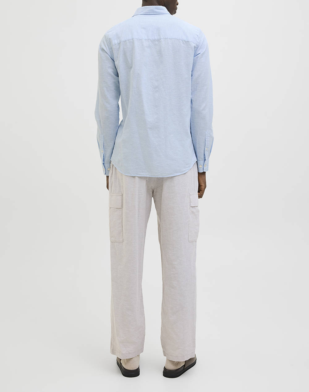 JACK&JONES JJEBREEZE LINEN BLEND SHIRT LS SN