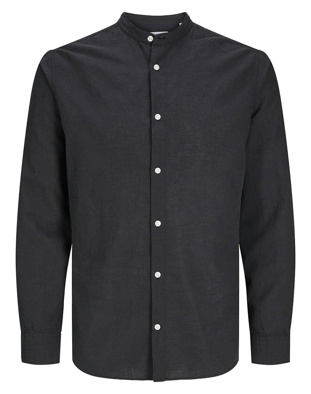 JACK&JONES JJEBREEZE LINEN BLEND BAND SHIRT LS SN