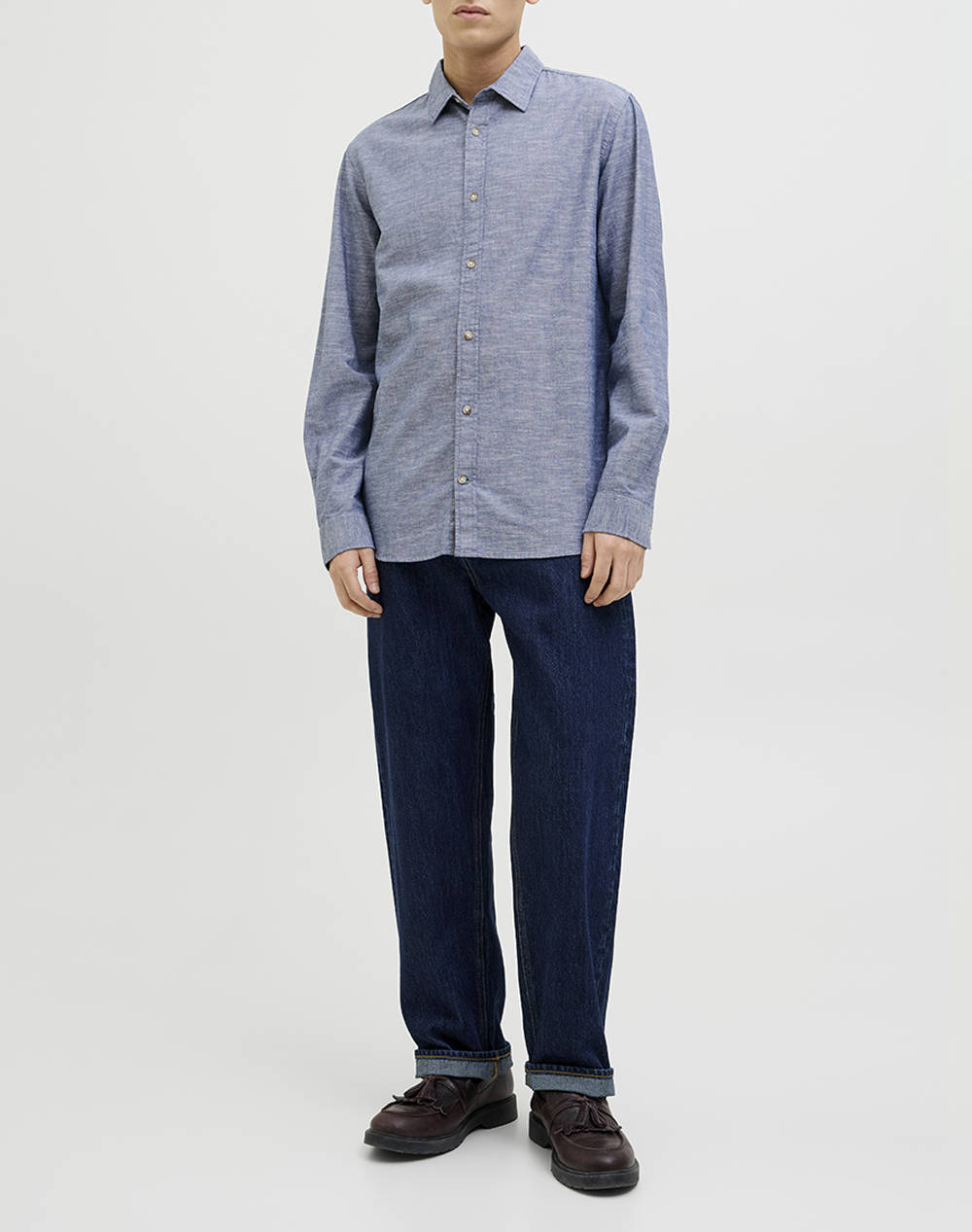 JACK&JONES JJESUMMER SHIRT LS SN