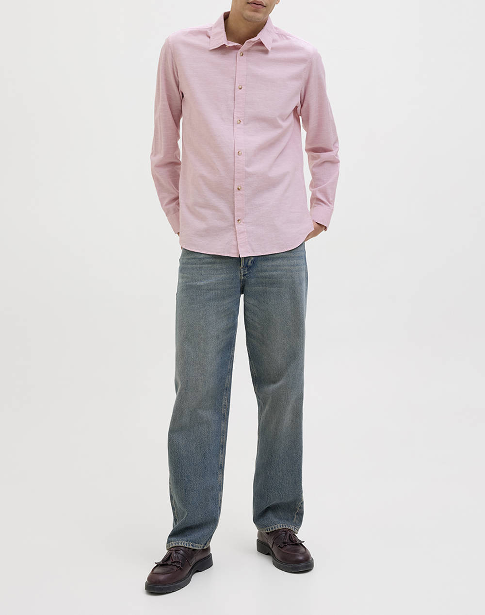 JACK&JONES JJESUMMER SHIRT LS SN