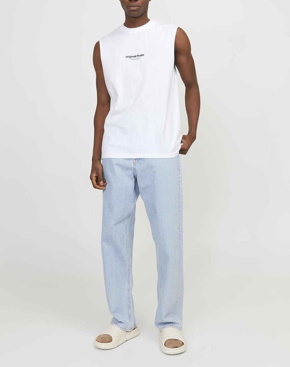 JACK&JONES JORVESTERBRO SLEEVELESS TEE SN