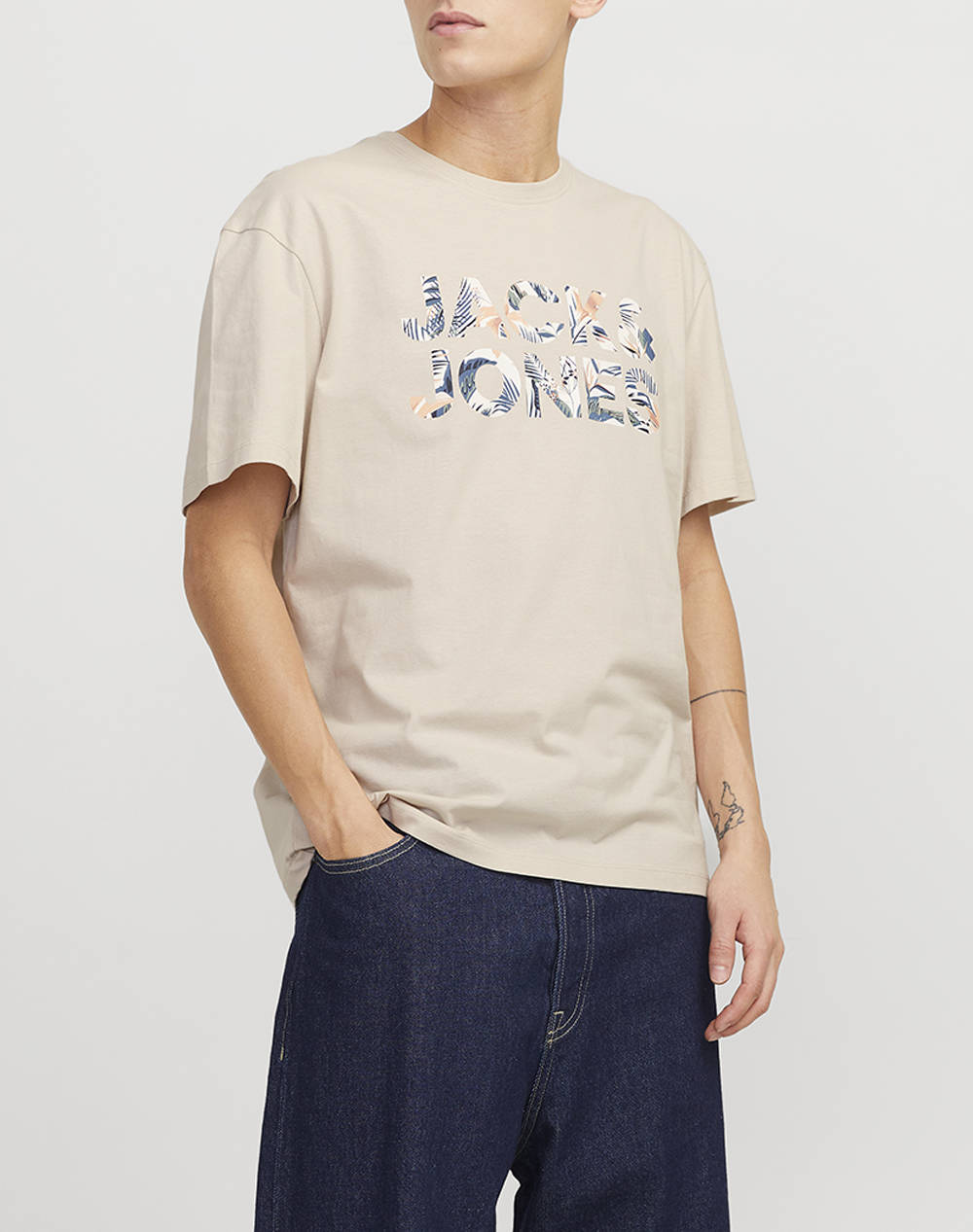 JACK&JONES JJEBRYAN CORP LOGO TEE SS O-NECK NOOS