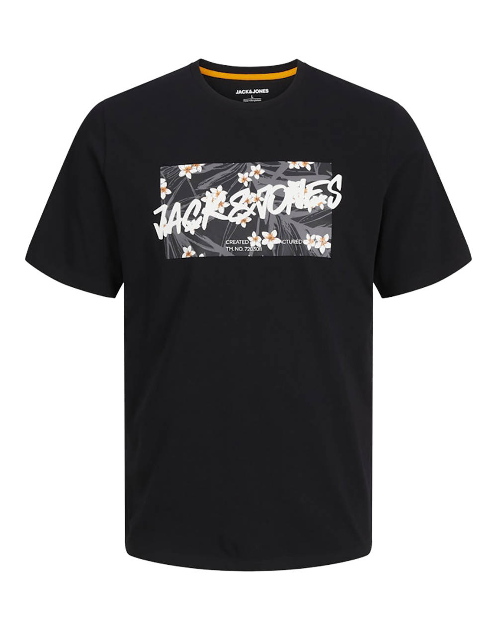 JACK&JONES JJHAWAII SHAPE TEE SS CREW NECK LN