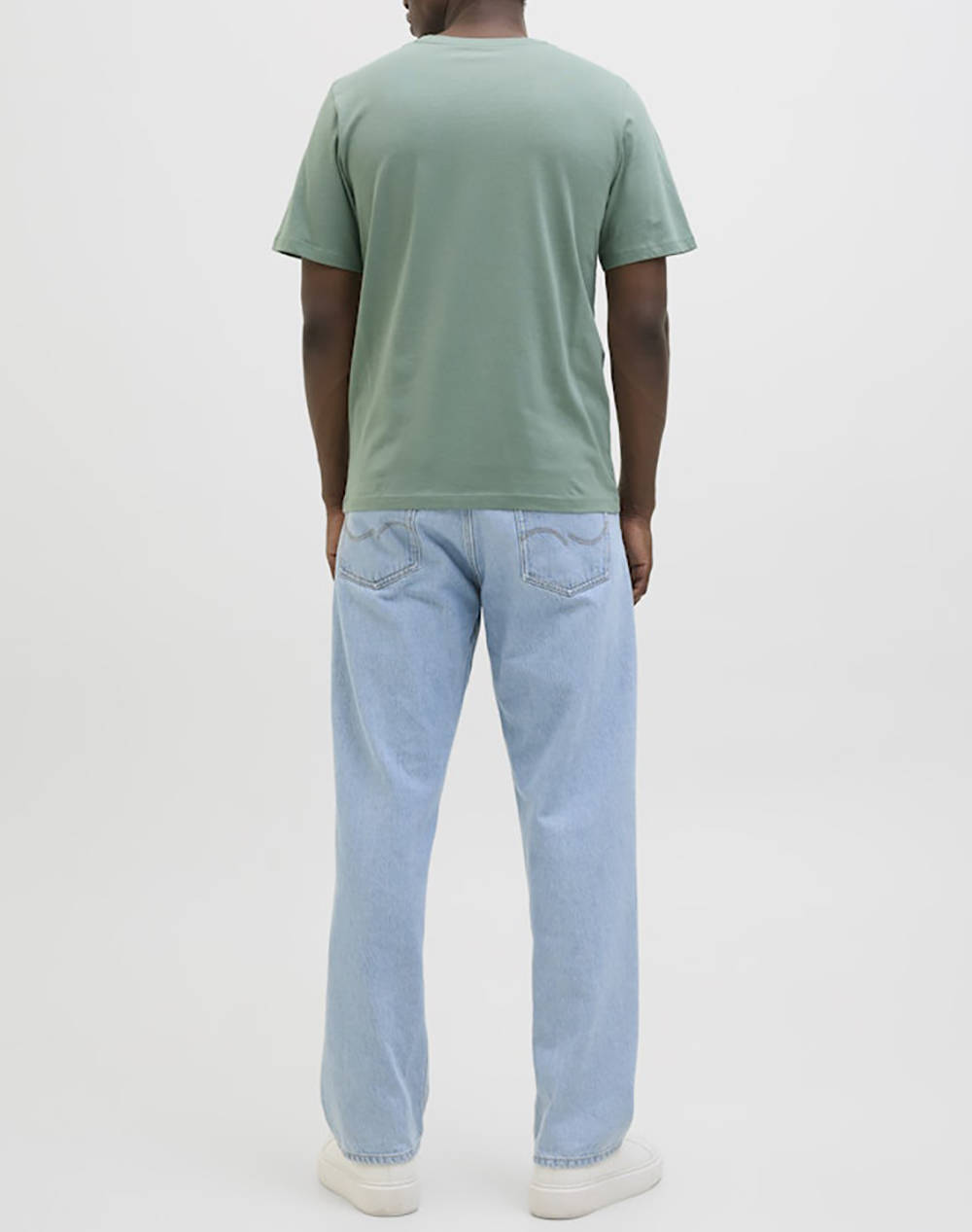 JACK&JONES JJHAWAII SHAPE TEE SS CREW NECK LN