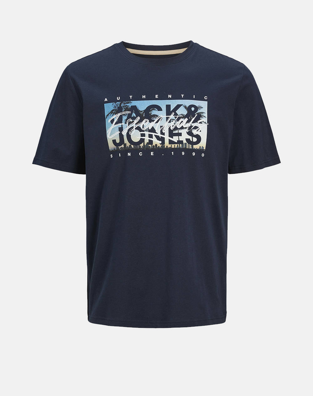 JACK&JONES JJCOLTON PHOTOPRINT TEE SS CREW NECK