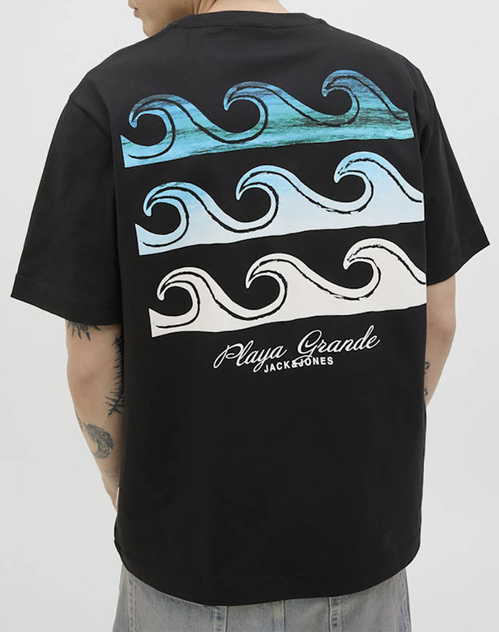 JACK&JONES JORCANGGU SUMMER PICTURE TEE SS CN