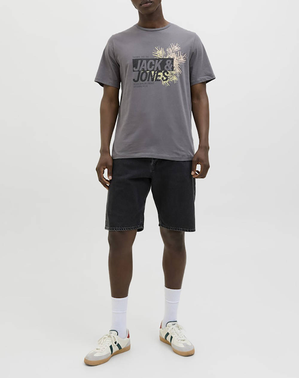 JACK&JONES JJJAXON TEE SS CREW NECK LN