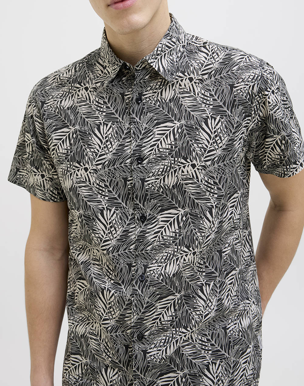 JJREBEL JREBVERDANT POPLIN SHIRT SS