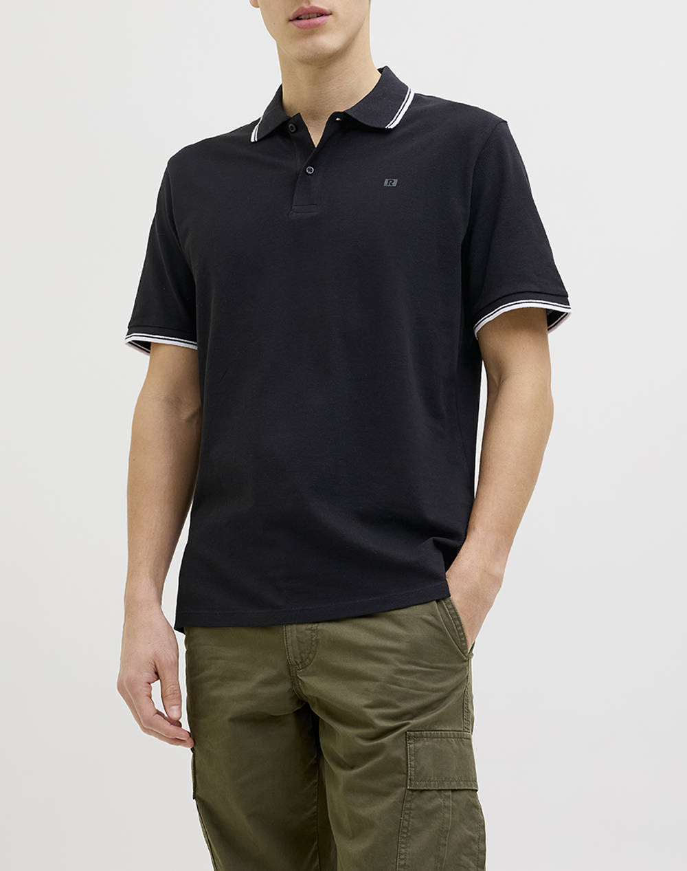 JJ REBEL JREBZELL POLO SS SN