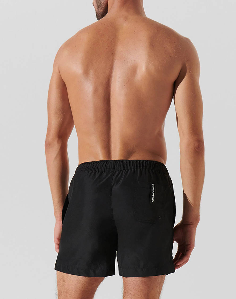 KARL LAGERFELD KARL LOGO SHORT BOARDSHORTS