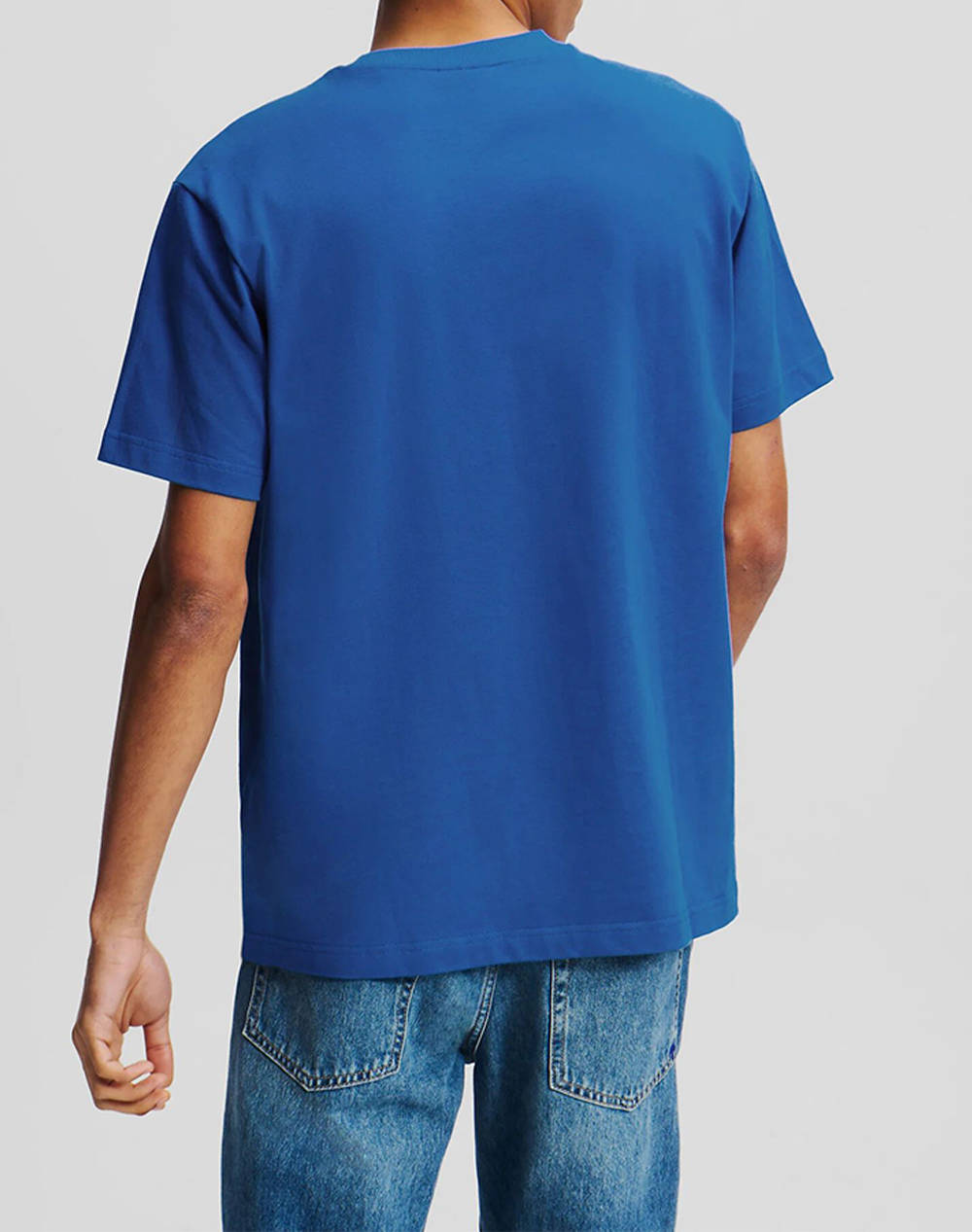 KARL LAGERFELD KLJ REG SS BOX LOGO TEE