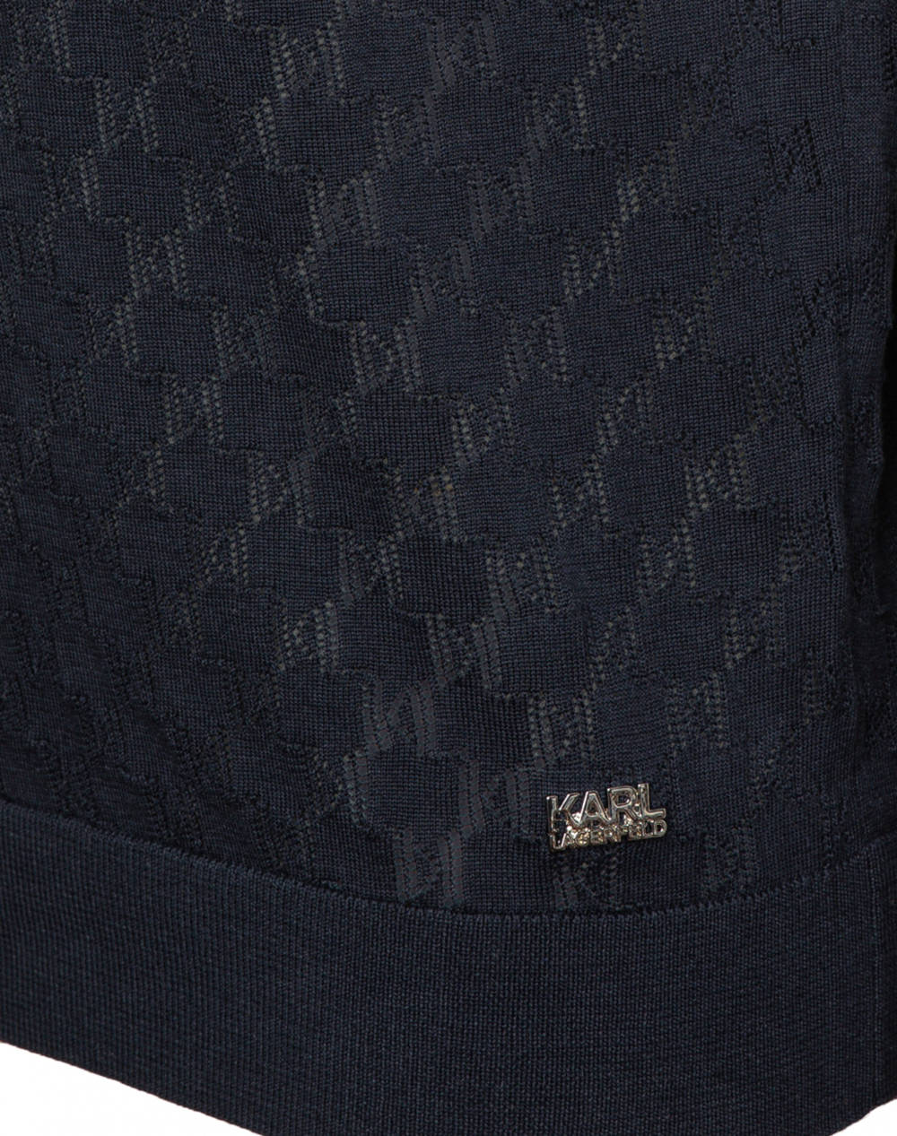 KARL LAGERFELD KNIT CREWNECK 1/2