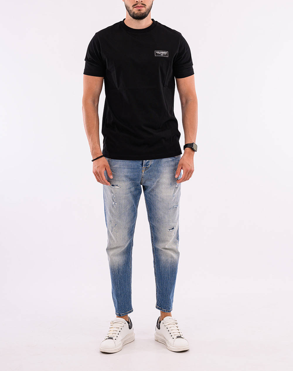 KARL LAGERFELD T-SHIRT CREWNECK