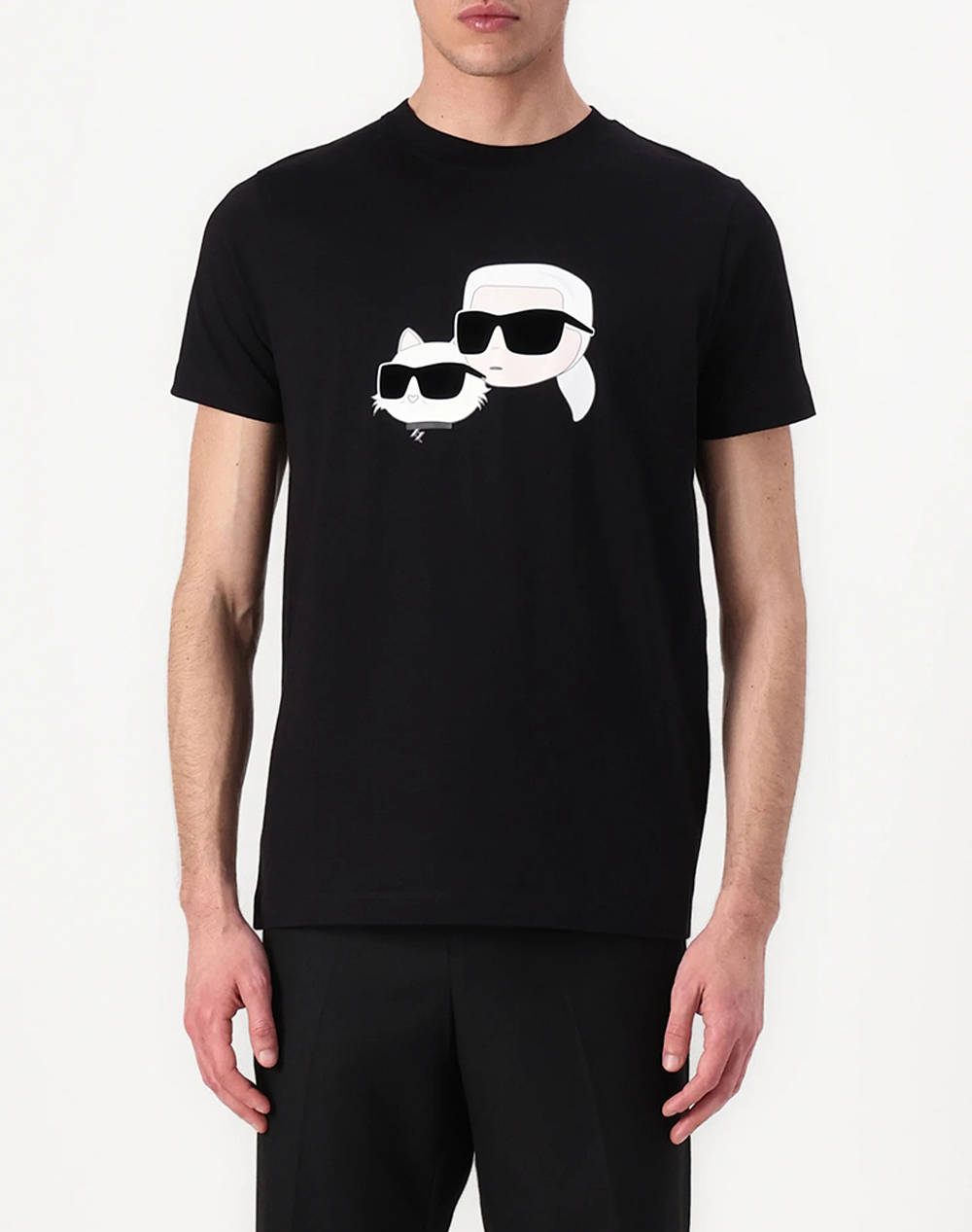 KARL LAGERFELD T-SHIRT CREWNECK