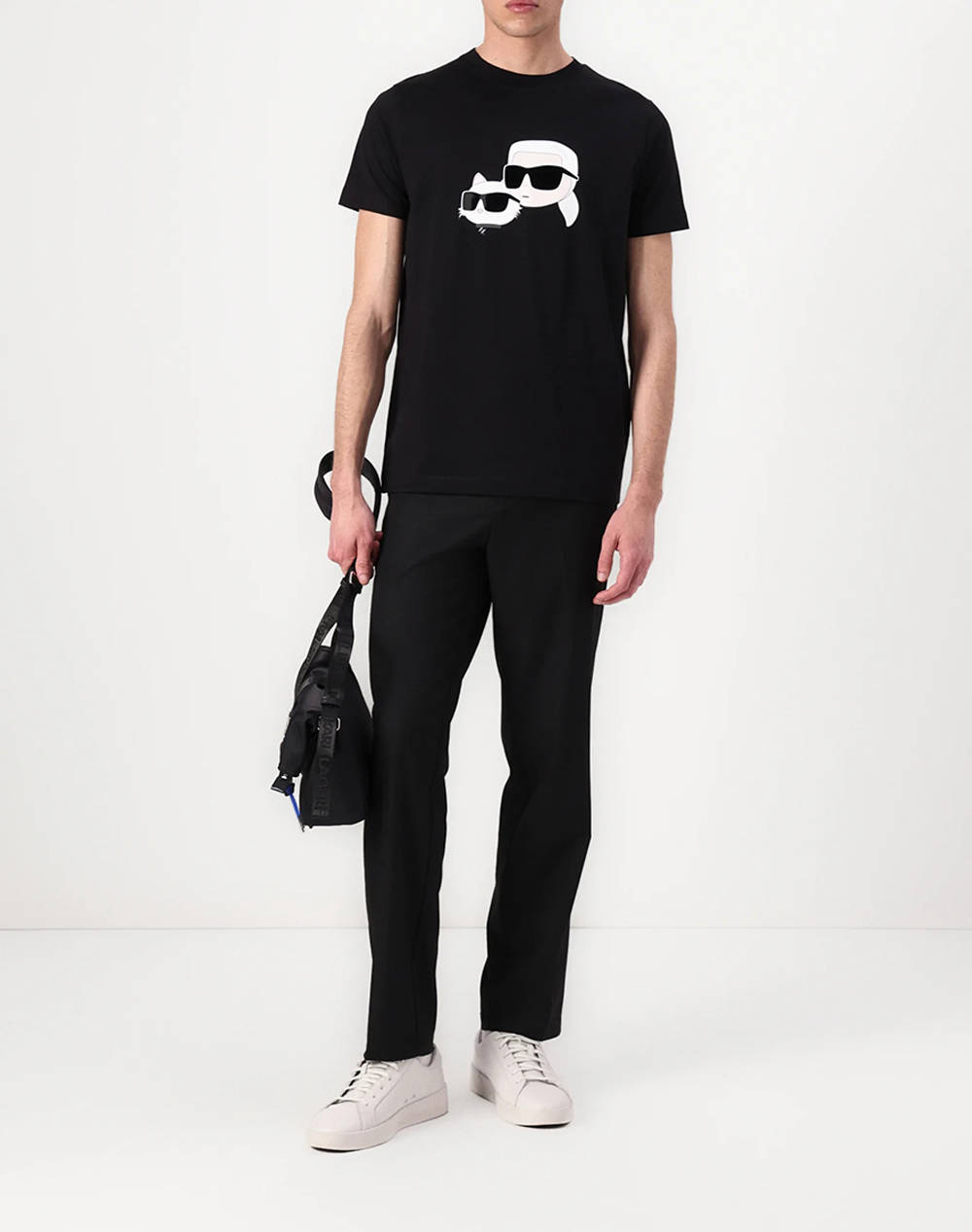 KARL LAGERFELD T-SHIRT CREWNECK