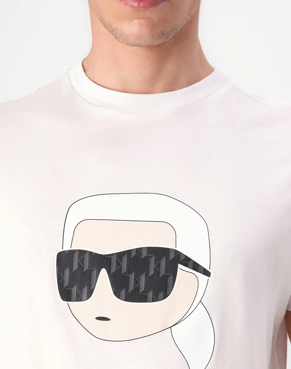 KARL LAGERFELD T-SHIRT CREWNECK