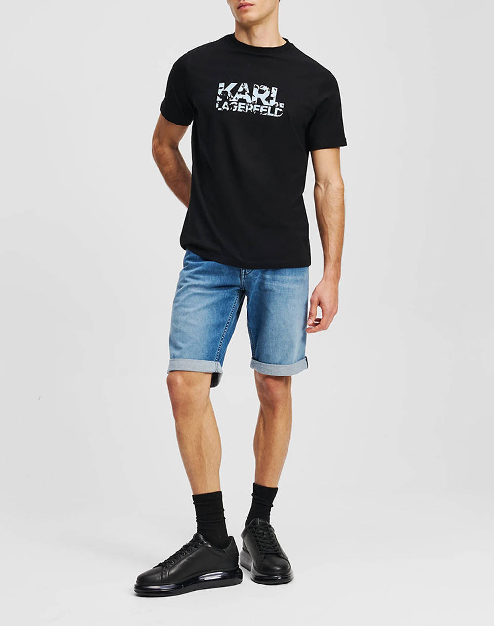 KARL LAGERFELD T-SHIRT CREWNECK