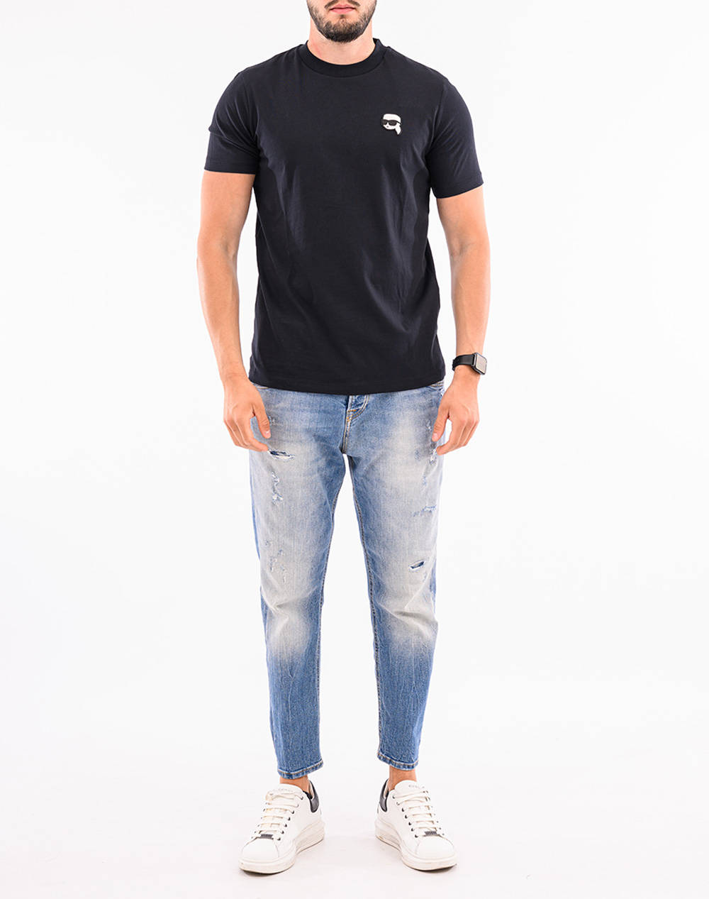 KARL LAGERFELD T-SHIRT CREWNECK