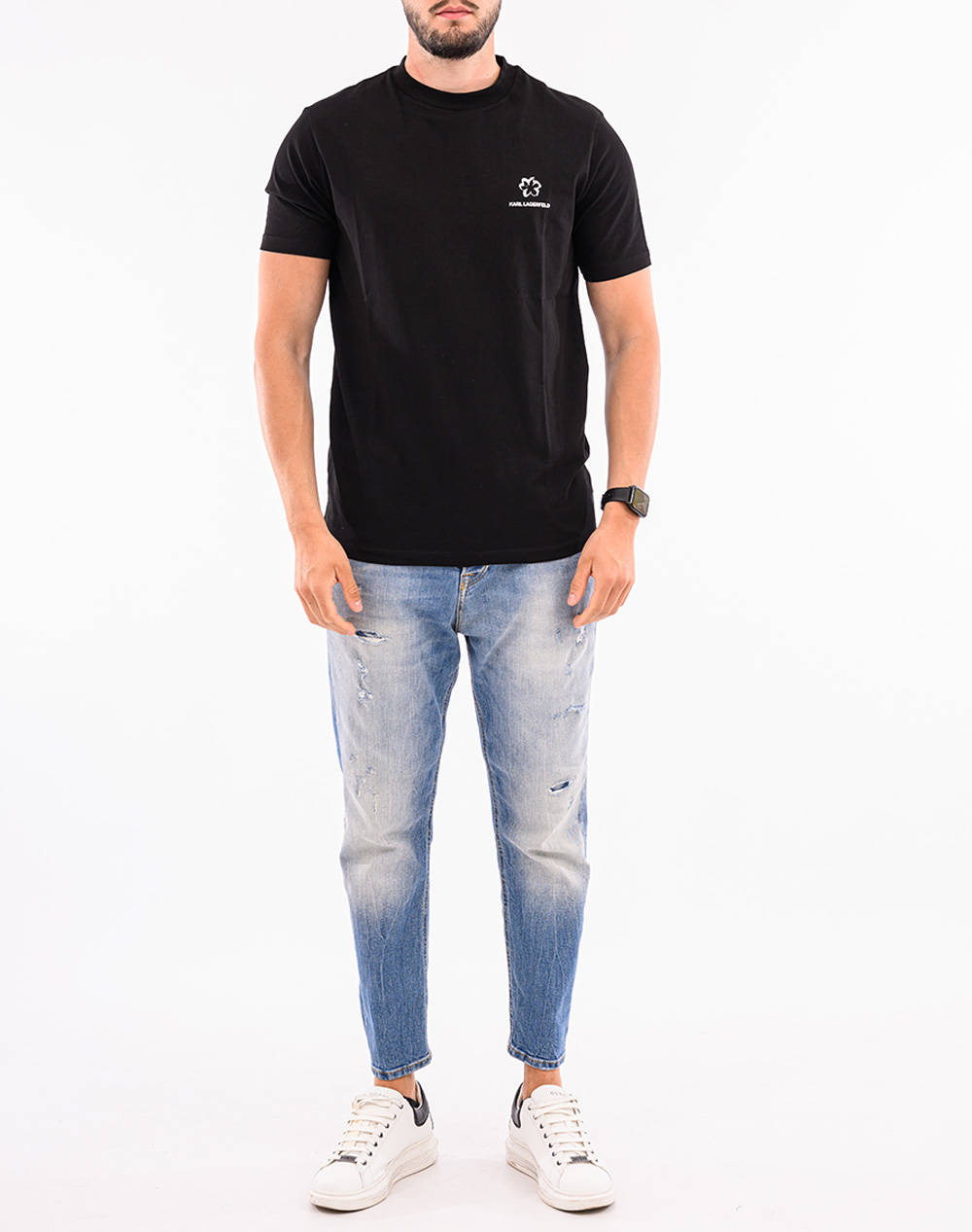 KARL LAGERFELD T-SHIRT CREWNECK