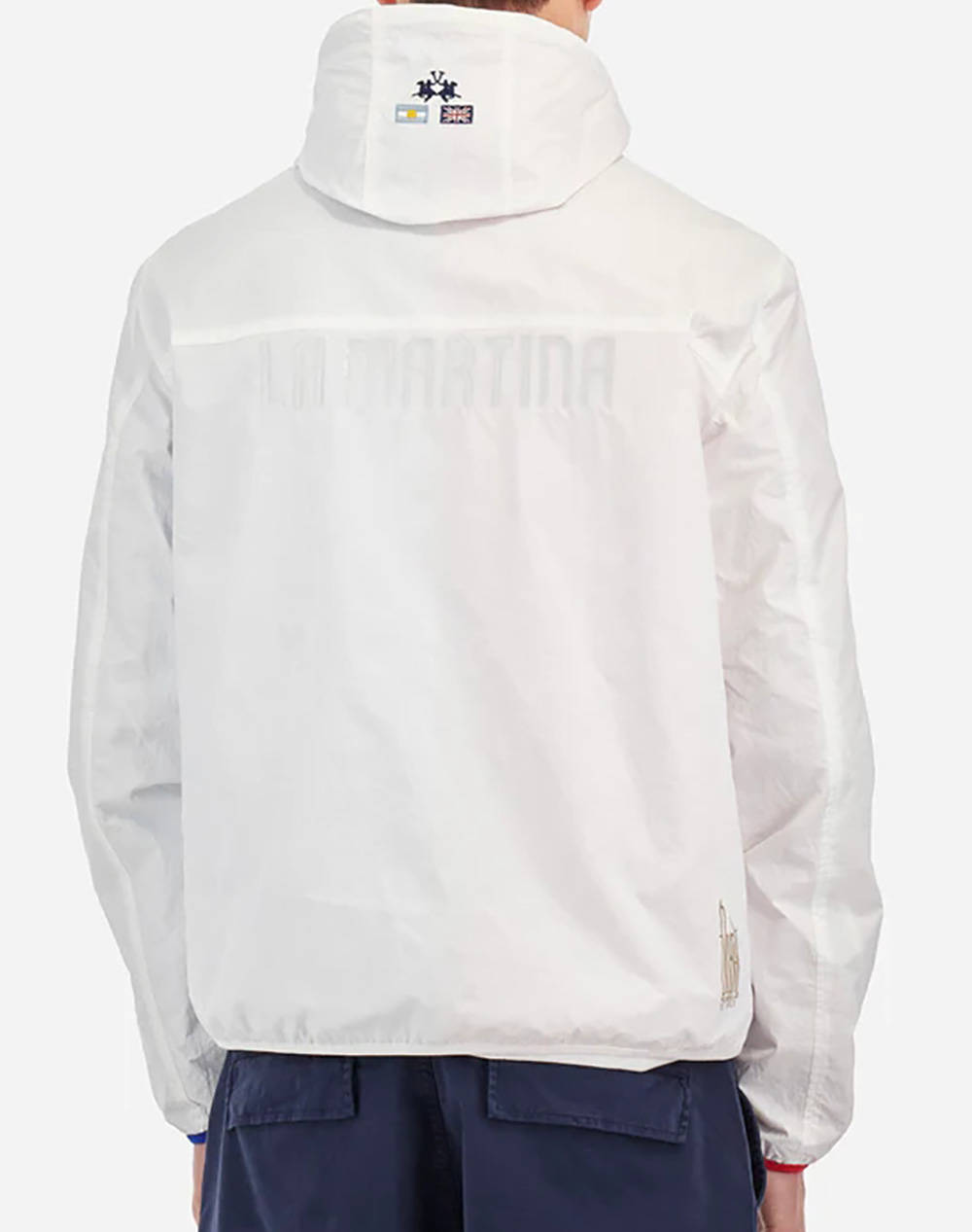 LA MARTINA JACKET MAN OUTDOOR CRINKLE NYLON