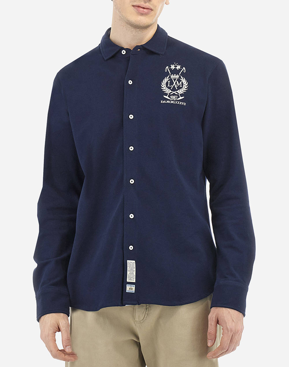 LA MARTINA CAMASA MM MAN SHIRT PIQUET