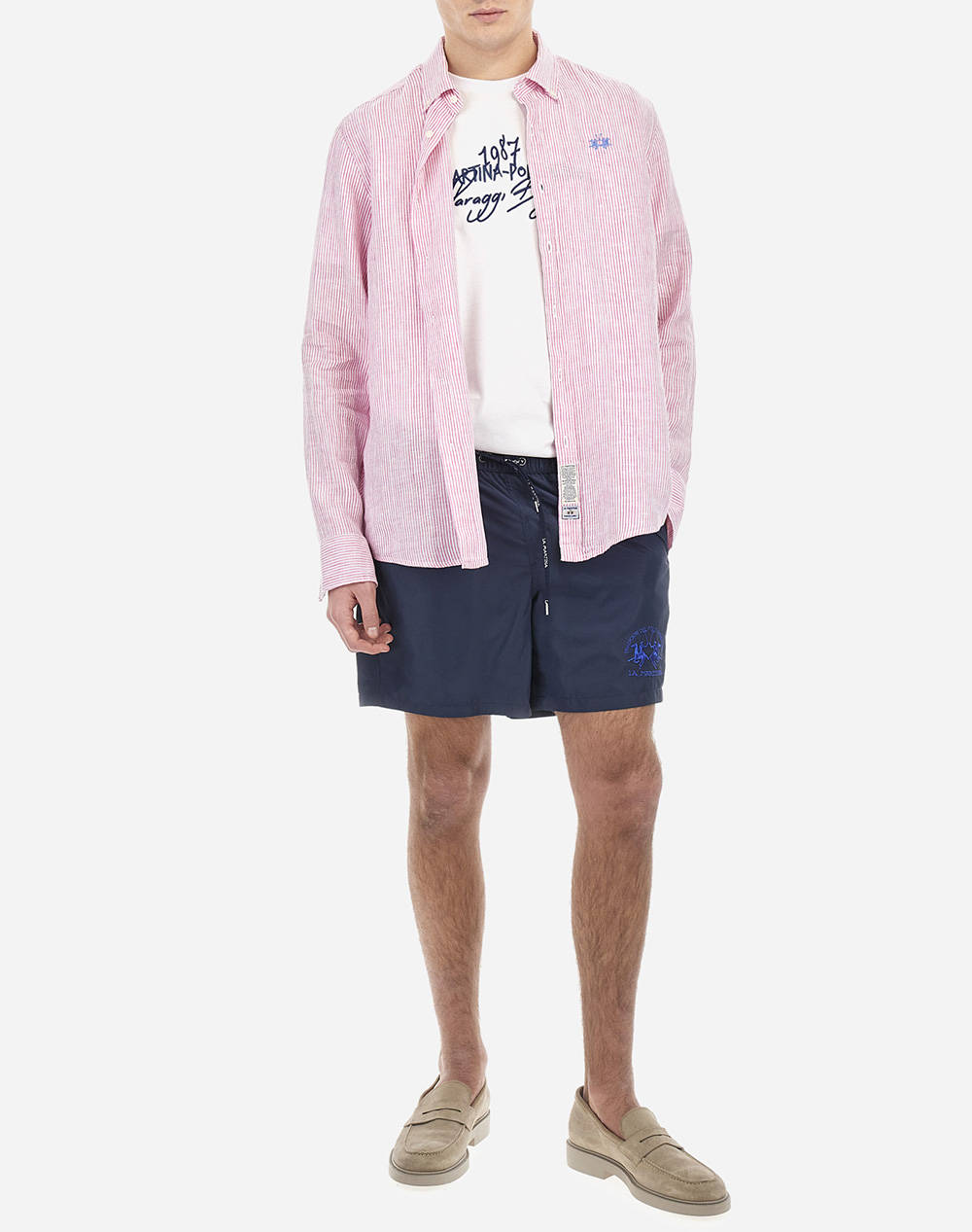 LA MARTINA CAMASA ΜΜ MAN SHIRT LINEN