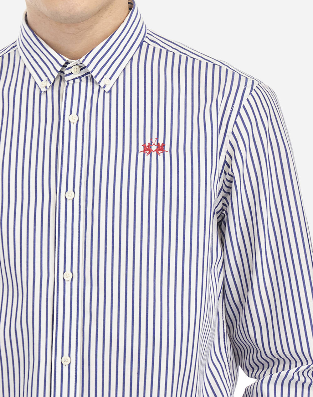 LA MARTINA CAMASA ΜΜ MAN SHIRT STRIPED POPELINE