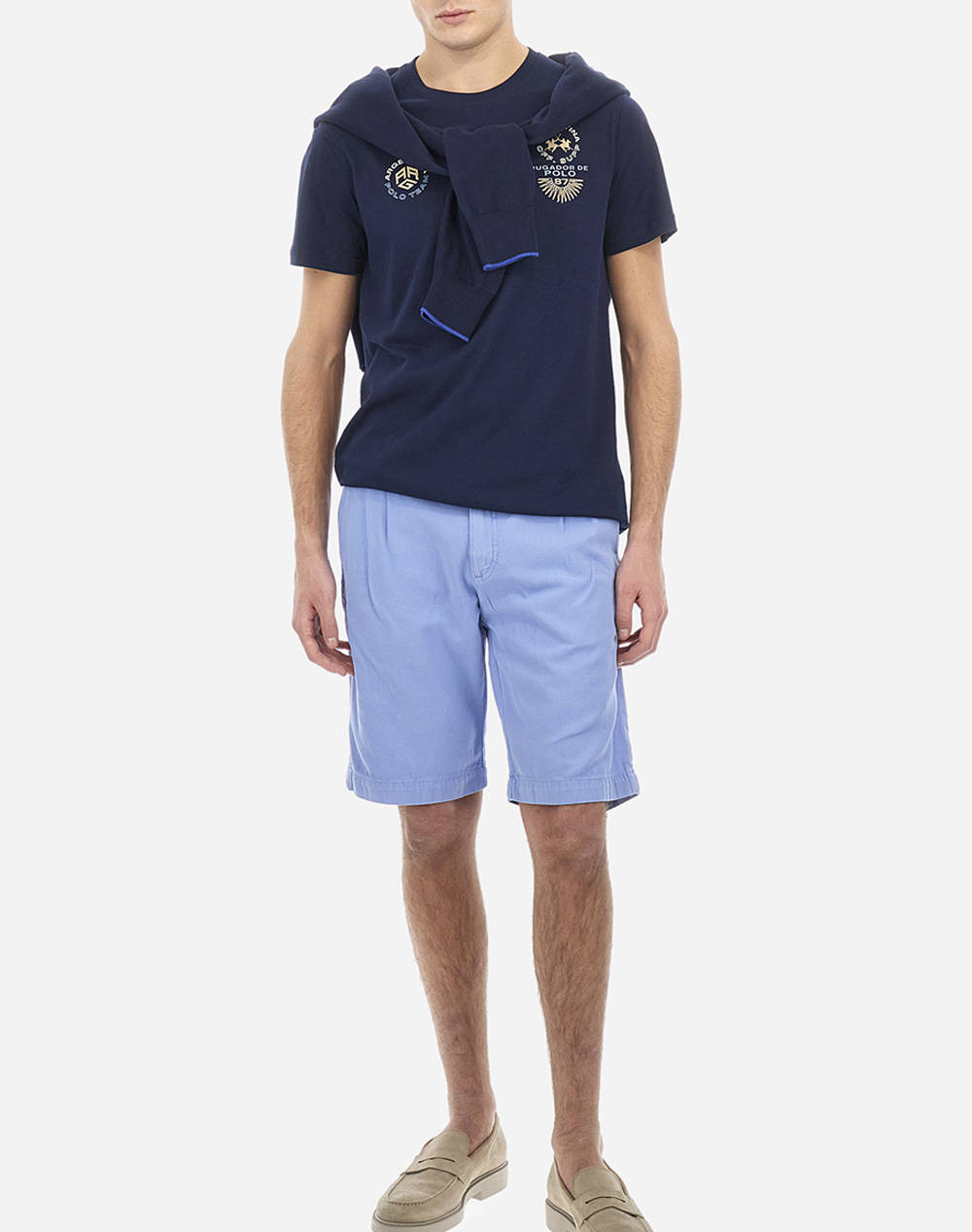 LA MARTINA BLUZA T-SHIRT KM MAN T-SHIRT JERSEY