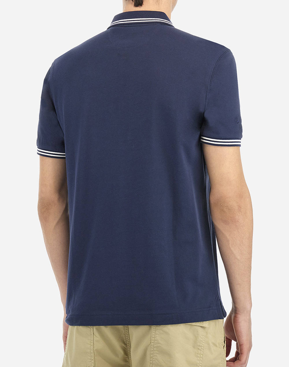 LA MARTINA BLUZA POLO KM MAN POLO SEMI PIQUET STRETCH