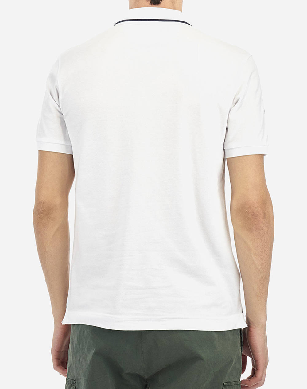 LA MARTINA BLUZA POLO KM MAN POLO SEMI PIQUET STRETCH