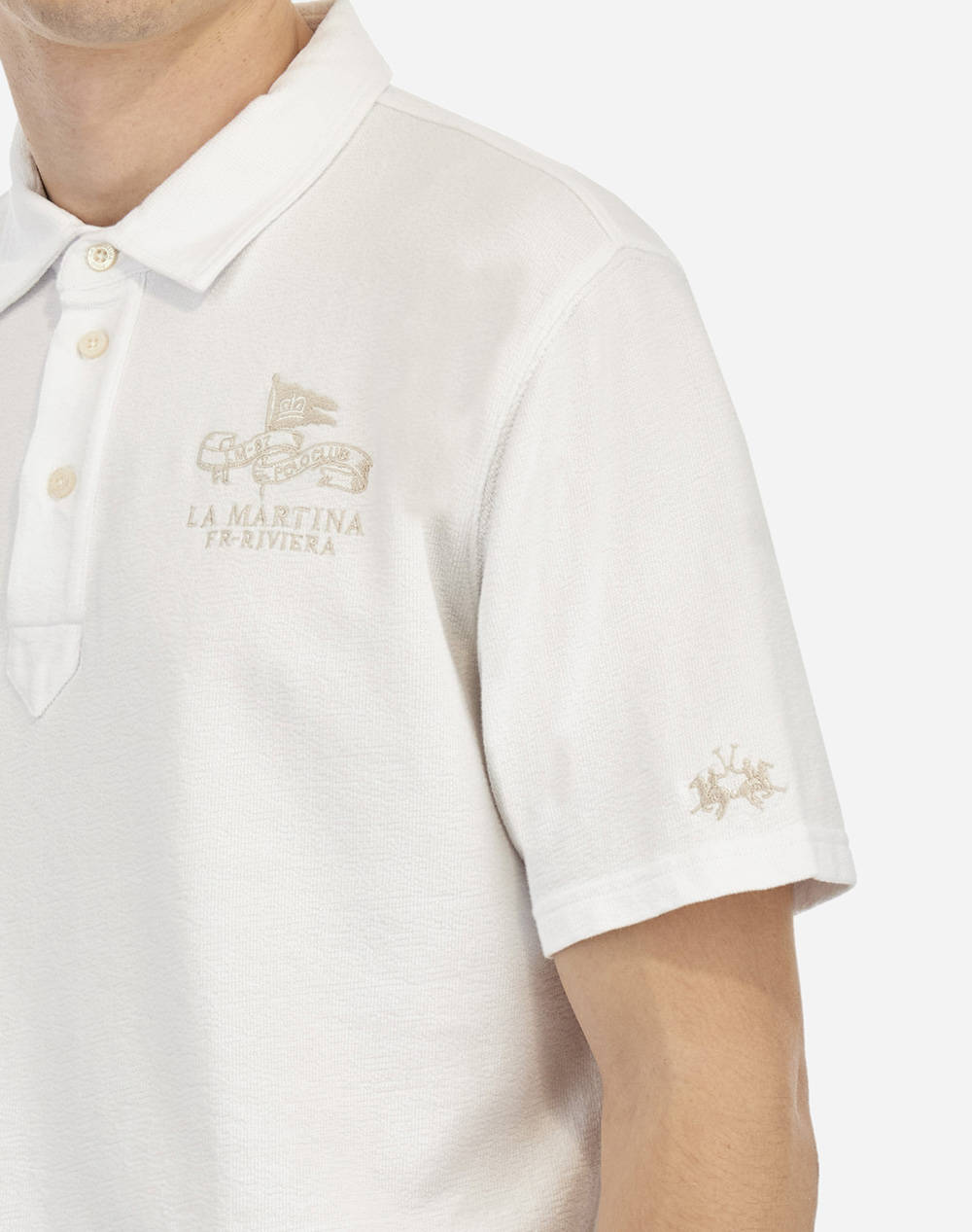 LA MARTINA BLUZA POLO KM MAN POLO S/S TERRYCLOTH
