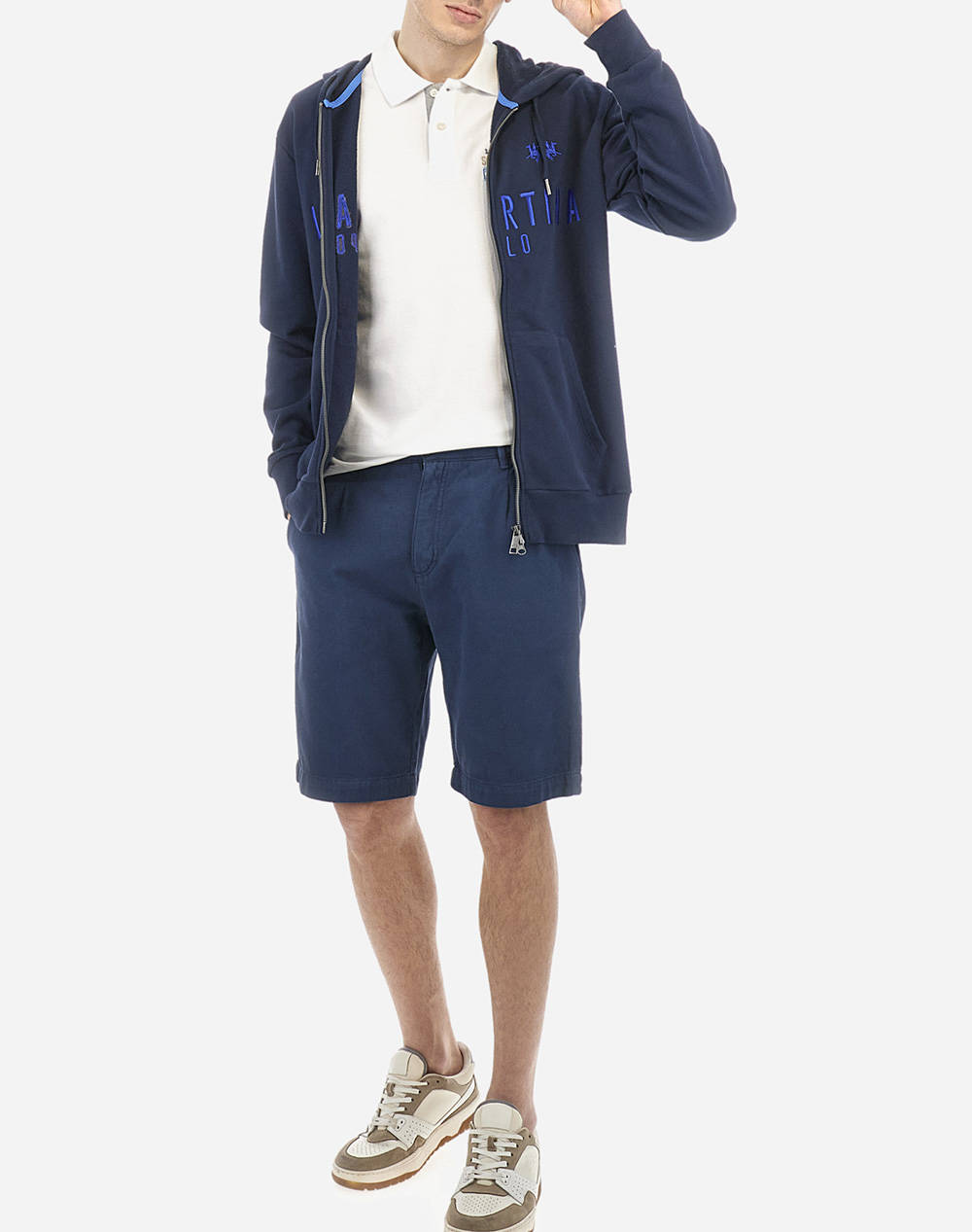 LA MARTINA BLUZA POLO KM MAN S/S POLO 30/1 COTTON PIQUE