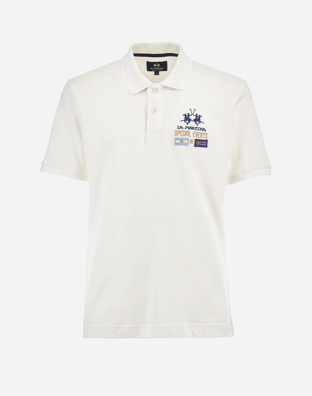 LA MARTINA BLUZA POLO KM MAN S/S POLO 30/1 COTTON PIQUE