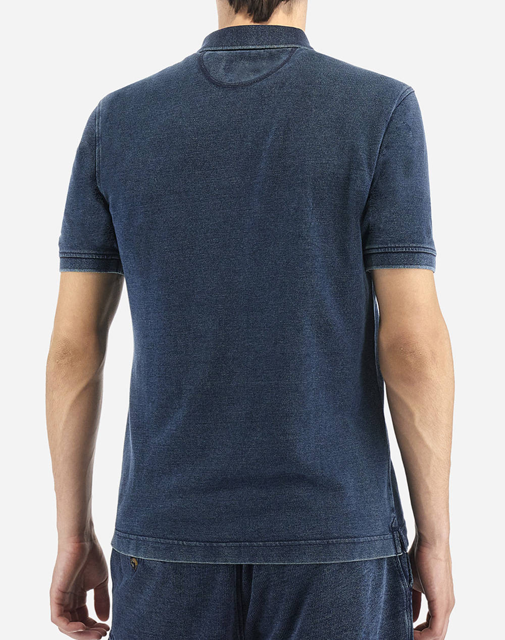 LA MARTINA BLUZA POLO KM MAN S/S POLO INDIGO PIQUET