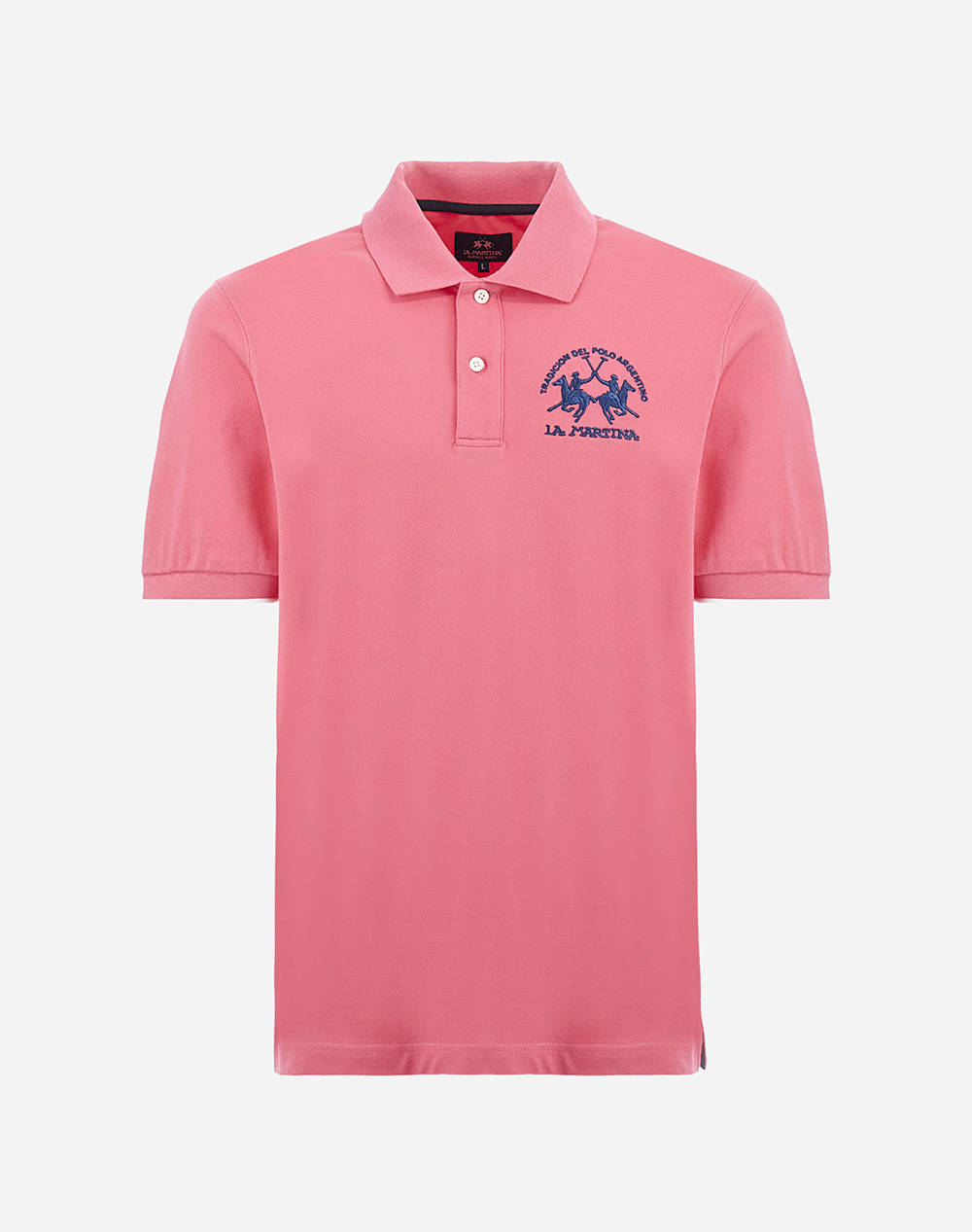 LA MARTINA BLUZA POLO KM MAN S/S POLO PIQUET STRETCH