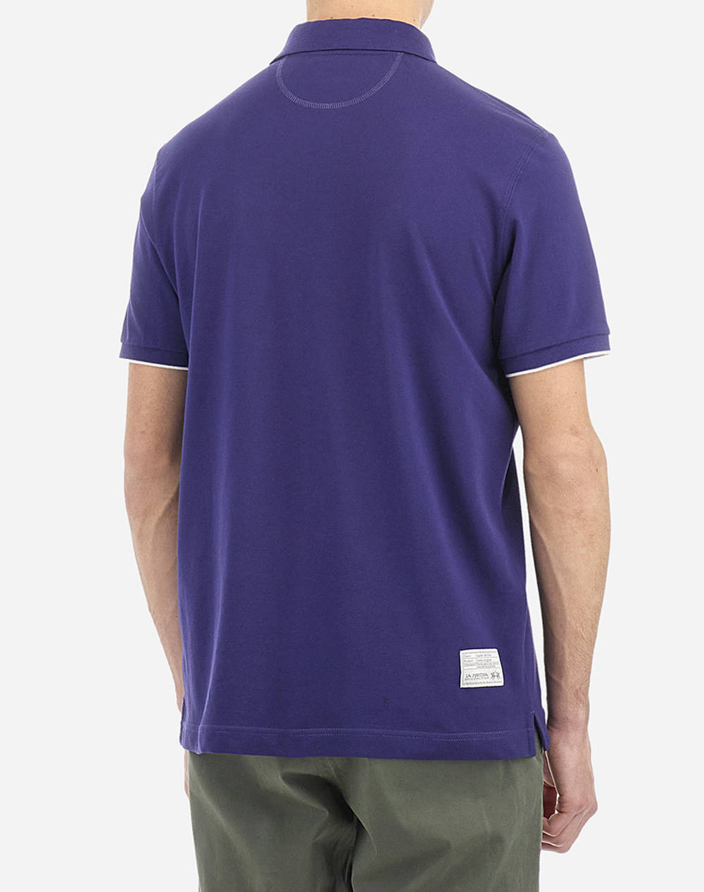 LA MARTINA BLUZA POLO KM MAN S/S POLO PIQUET STRETCH