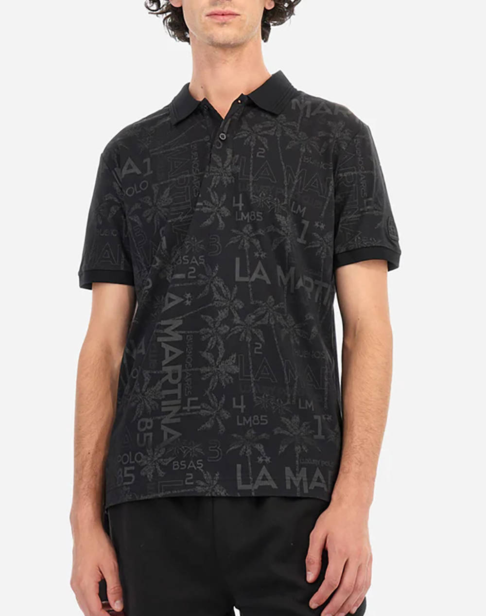 LA MARTINA BLUZA POLO ΚΜ MAN POLO PRINTED JERSEY