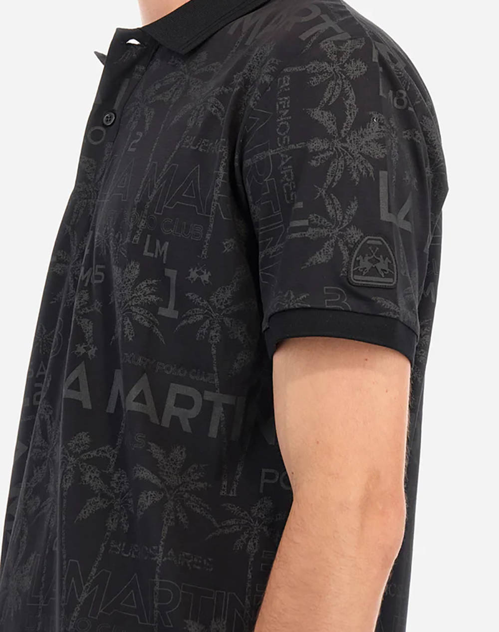 LA MARTINA BLUZA POLO ΚΜ MAN POLO PRINTED JERSEY