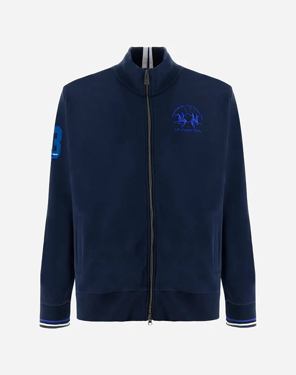 LA MARTINA JACKET MM MAN FLEECE DIAGONAL FRENCH TER