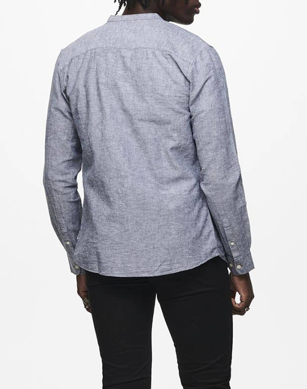 ONLY&SONS ONSCAIDEN LIFE LS SOLID LINEN MAO NOOS