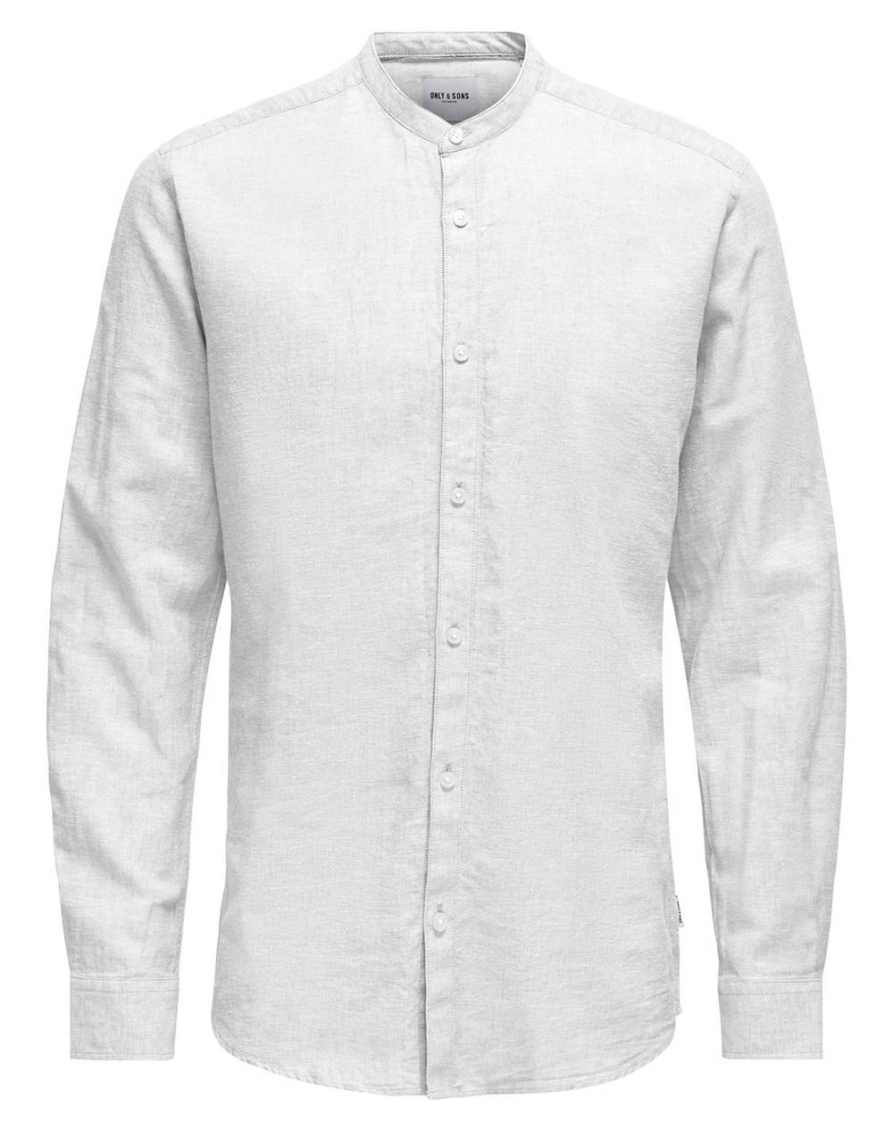 ONLY&SONS ONSCAIDEN LIFE LS SOLID LINEN MAO NOOS