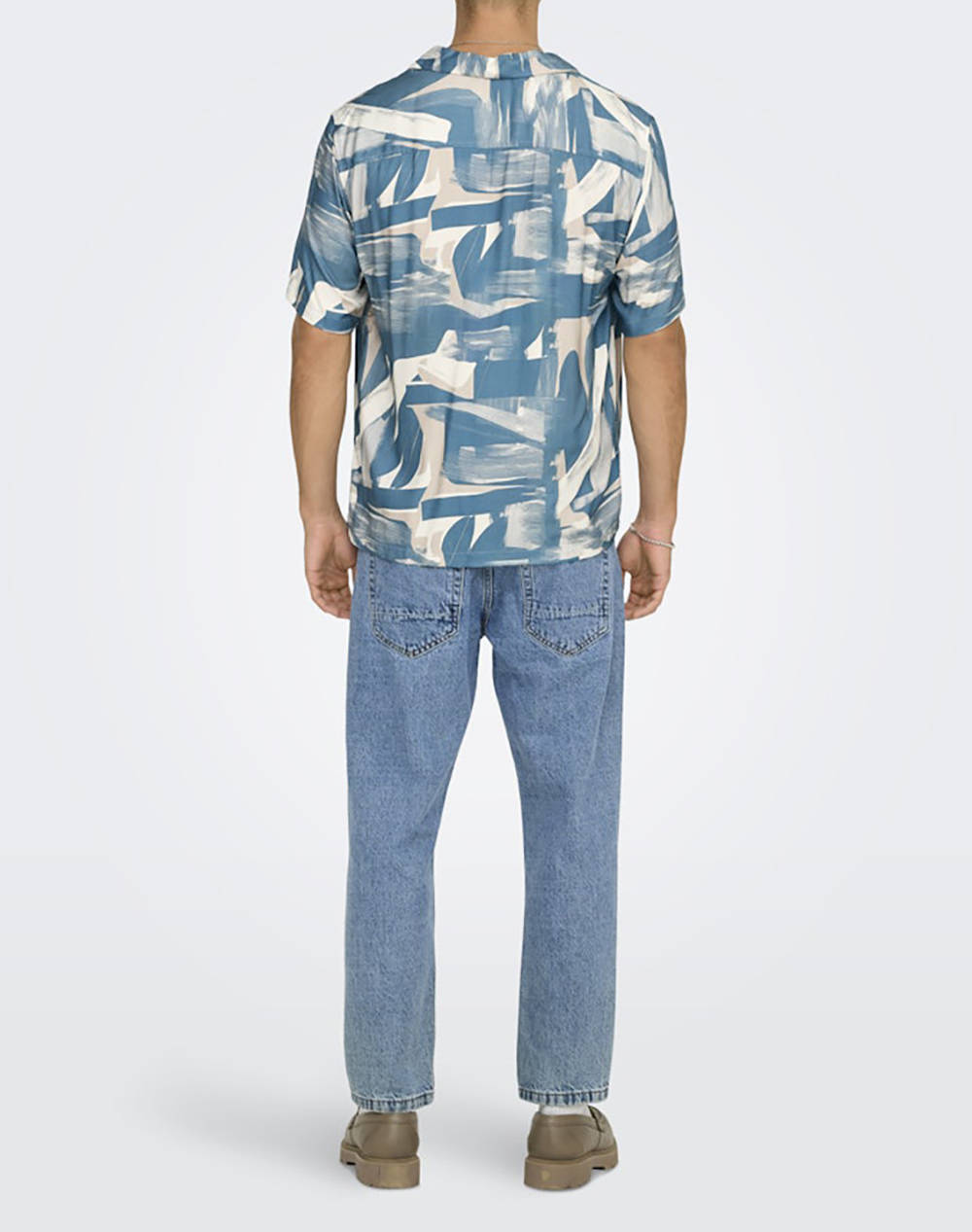 ONLY&SONS ONSDASH LIFE REG DIG AOP SS RESORT SHIRT