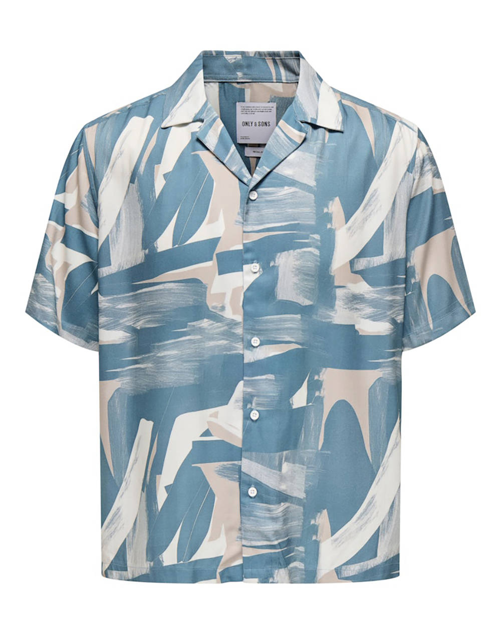 ONLY&SONS ONSDASH LIFE REG DIG AOP SS RESORT SHIRT