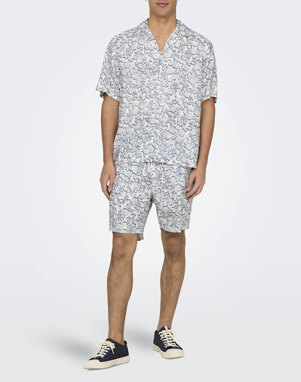 ONLY&SONS ONSDASH LIFE REG AOP SS RESORT SHIRT