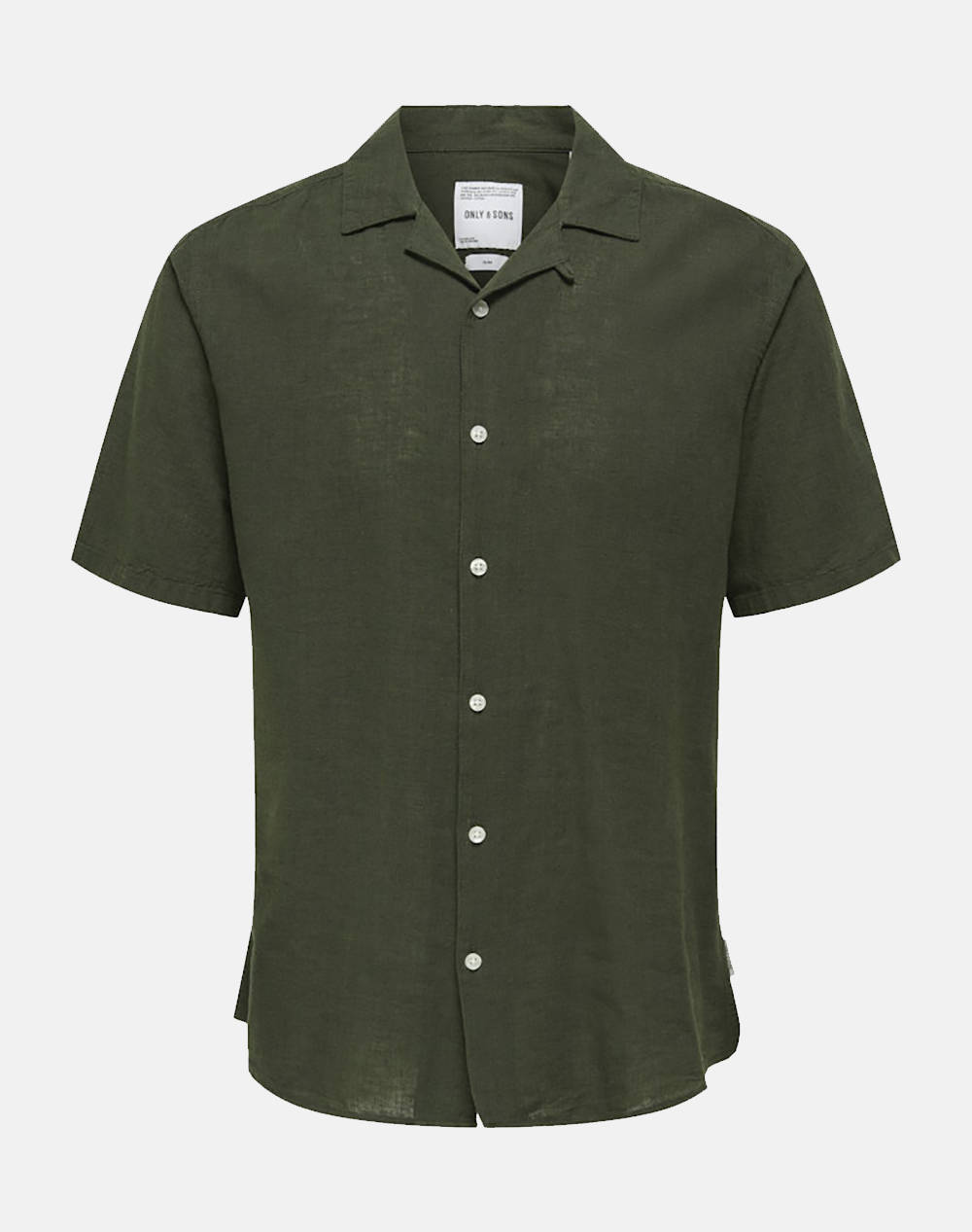 ONLY&SONS ONSCAIDEN LIFE SS SOLID RESORT LINENNOOS