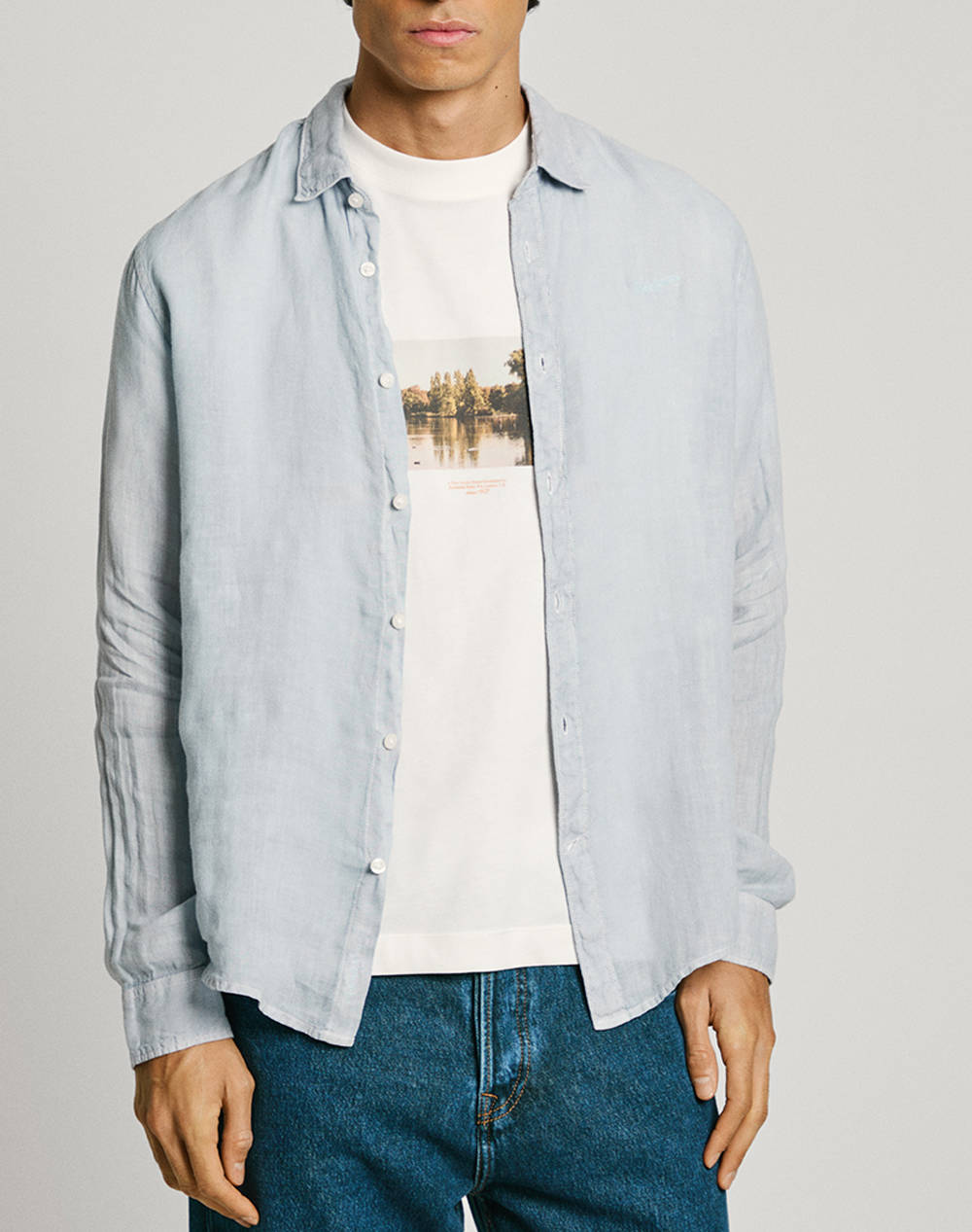 PEPE JEANS DROP 3A ARNAU CAMASA DE BARBATI