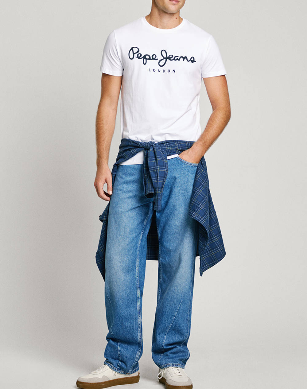 PEPE JEANS DROP 0 ORIGINAL STRETCH N BLUZA DE BARBATI