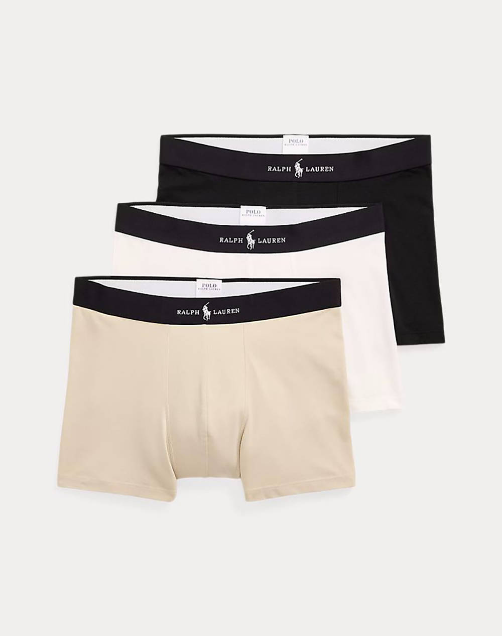 POLO RALPH LAUREN COTTON BLEND-3PK-TRN